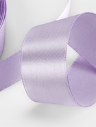 Лента атласная, 25 мм, 23±1 м, светло-сиреневая №290 - Фото 4