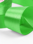 Лента атласная, 25 мм, 23±1 м, зелёная - Фото 3