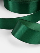 Лента атласная, 25 мм, 23±1 м, тёмно-зелёная №128 - Фото 3