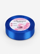 Лента атласная, 25 мм, 23±1 м, синяя №40 - Фото 5