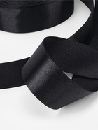 Лента атласная, 25 мм, 23±1 м, чёрная №39 - Фото 4