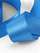 Лента атласная, 25 мм, 23±1 м, лазурно-синяя №97 - Фото 4