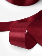 Лента атласная, 25 мм, 23±1 м, бордовая №37 - Фото 4