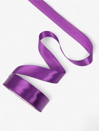 Лента атласная, 25 мм, 23±1 м, пурпурно-фиолетовая №35 - Фото 2