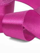 Лента атласная, 25 мм, 23±1 м, пурпурно-фиолетовая №29 - Фото 4