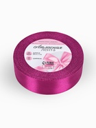 Лента атласная, 25 мм, 23±1 м, пурпурно-фиолетовая №29 - Фото 5