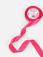 Лента атласная, 25 мм, 23±1 м, ярко-розовая №28 - Фото 2