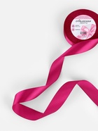 Лента атласная, 25 мм, 23±1 м, ярко-розовая №27 - Фото 2