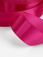 Лента атласная, 25 мм, 23±1 м, ярко-розовая №27 - Фото 4