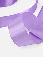 Лента атласная, 25 мм, 23±1 м, сиреневая №21 - Фото 4