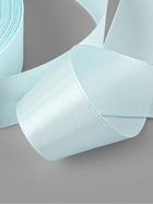 Лента атласная, 25 мм, 23±1 м, нежно-голубая №13 - Фото 3