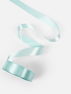 Лента атласная, 25 мм, 23±1 м, голубая №211 - Фото 3