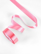 Лента атласная, 25 мм, 23±1 м, насыщенно-розовая - Фото 3