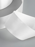 Лента атласная, 25 мм, 23±1 м, белая №01 - Фото 3