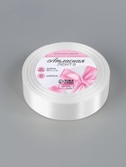 Лента атласная, 25 мм, 23±1 м, белая №01 - Фото 4