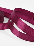 Лента атласная, 12 мм, 23±1 м, фиолетовая №252 - Фото 4