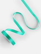 Лента атласная, 12 мм, 23±1 м, бирюзовая №54 - Фото 3