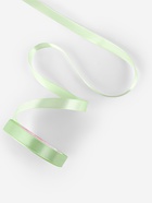 Лента атласная, 12 мм × 23 ± 1 м, цвет светло-зелёный №80 - Фото 2