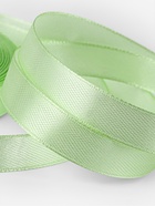 Лента атласная, 12 мм × 23 ± 1 м, цвет светло-зелёный №80 - Фото 3