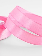 Лента атласная, 12 мм, 23±1 м, нежно-розовая №147 - Фото 3