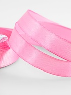 Лента атласная, 12 мм, 23±1 м, нежно-розовая №147 - Фото 3