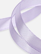 Лента атласная, 12 мм, 23±1 м, светло-сиреневая №290 - Фото 5