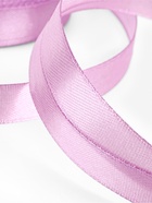 Лента атласная, 12 мм, 23±1 м, сиреневая №141 - Фото 4