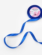 Лента атласная, 12 мм, 23±1 м, синяя №40 - Фото 2