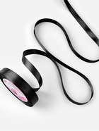 Лента атласная, 12 мм, 23±1 м, чёрная №39 - Фото 3