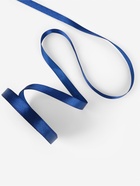 Лента атласная, 12 мм × 23 ± 1 м, цвет тёмно-синий №38 - Фото 2