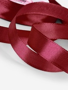 Лента атласная, 12 мм, 23±1 м, бордовая №37 - Фото 3