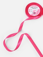 Лента атласная, 12 мм, 23±1 м, ярко-розовая №28 - Фото 2