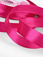 Лента атласная, 12 мм, 23±1 м, ярко-розовая №27 - Фото 4