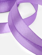 Лента атласная, 12 мм, 23±1 м, сиреневая - Фото 4