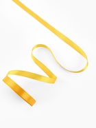 Лента атласная, 12 мм, 23±1 м, жёлтая №16 - Фото 2