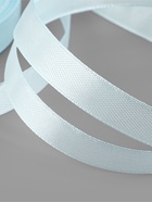 Лента атласная, 12 мм, 23±1 м, нежно-голубая №13 - Фото 3