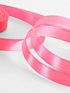 Лента атласная, 12 мм, 23±1 м, насыщенно-розовая №05 - Фото 3