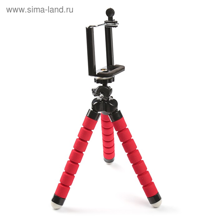 Штатив для телефона Belsis BS3108R, высота 13.3 см, красный - Фото 1