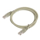 Патч-корд Belsis SP3050, UTP 5е кат., RJ-45(m)-RJ-45(m), 1 м, серый - Фото 2