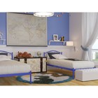 Кровать «Вероника Мини», 800×2000 мм, металл, цвет синий - Фото 1