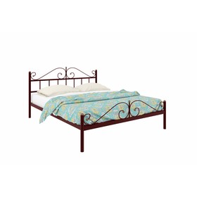 Кровать «Диана Плюс», 1200×2000 мм, металл, цвет коричневый