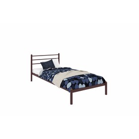 Кровать «Милана Мини», 800×2000 мм, металл, цвет коричневый