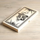 Нарды деревянные большие, настольная игра "Драконы", 40 х 40 см - Фото 2