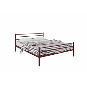Кровать «Милана Плюс», 1200×2000 мм, металл, цвет коричневый
