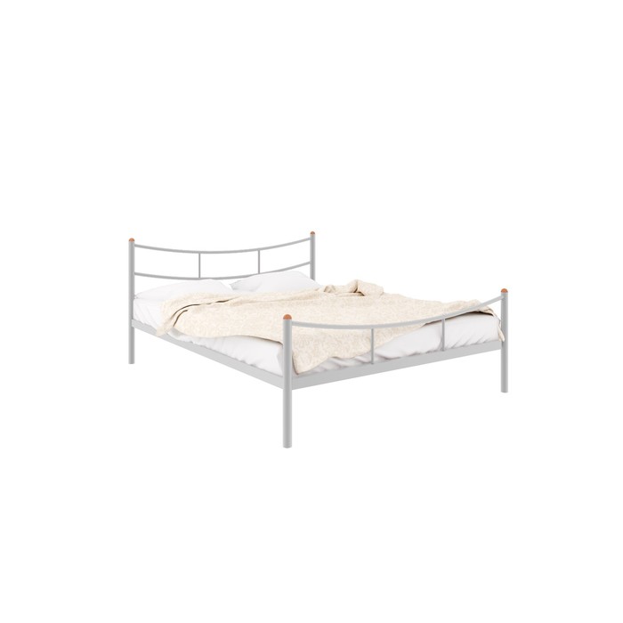 Кровать «Софья Плюс», 1400×2000 мм, металл, цвет белый