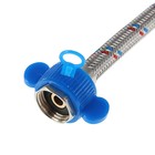 Подводка гибкая AquaKratos, гайка-штуцер, 100 см, нерж.сталь, с ключом для монтажа - фото 20827670