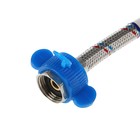 Подводка гибкая AquaKratos, гайка-гайка, 120 см, нерж.сталь, с ключом для монтажа - фото 20827673