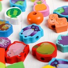 Шнуровка «Учимся считать», 50 элементов, МИКС - Фото 3