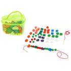 Шнуровка «Учимся считать», 50 элементов, МИКС - Фото 5