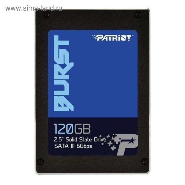 SSD накопитель Patriot Burst 120Gb (PBU120GS25SSDR) SATA-III - Фото 1